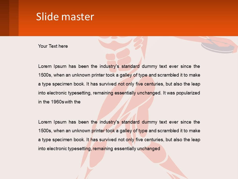 Sport Drawing Creation PowerPoint Template