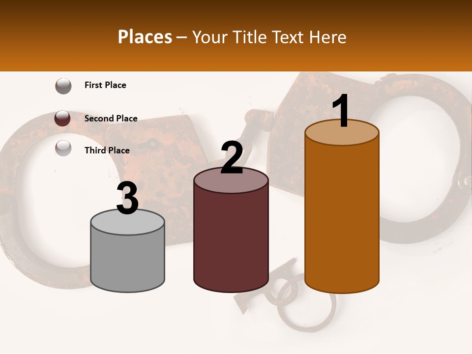 Bracelet Police Isolated PowerPoint Template