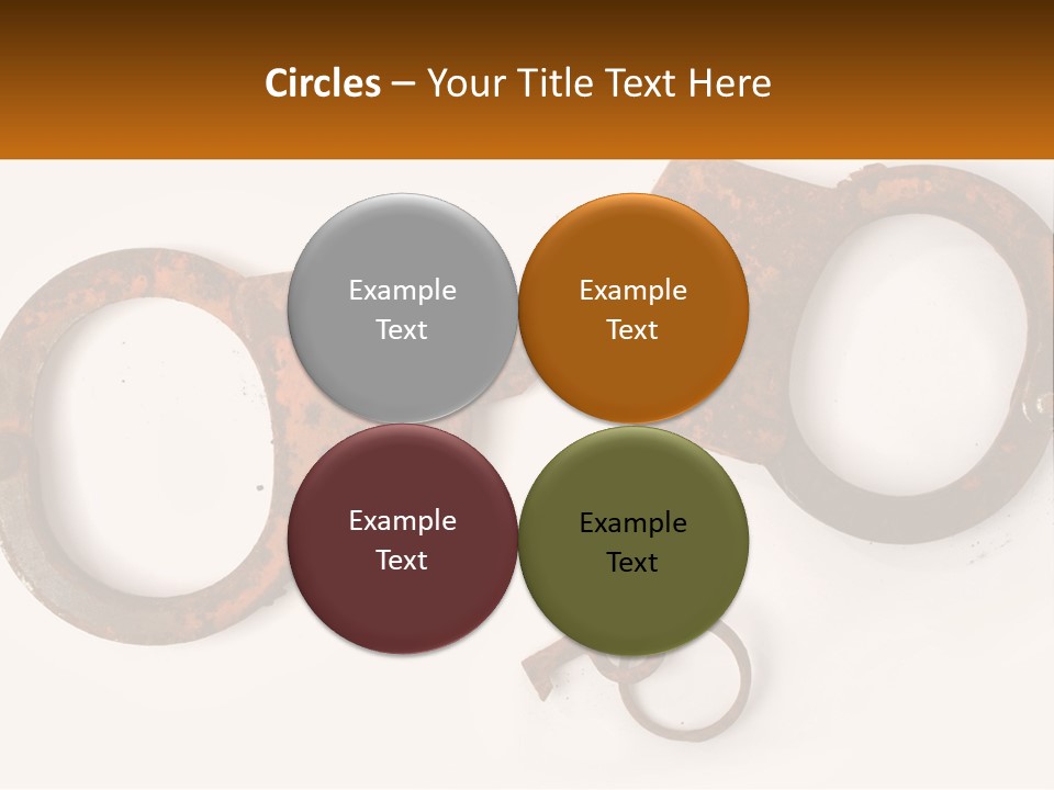 Bracelet Police Isolated PowerPoint Template