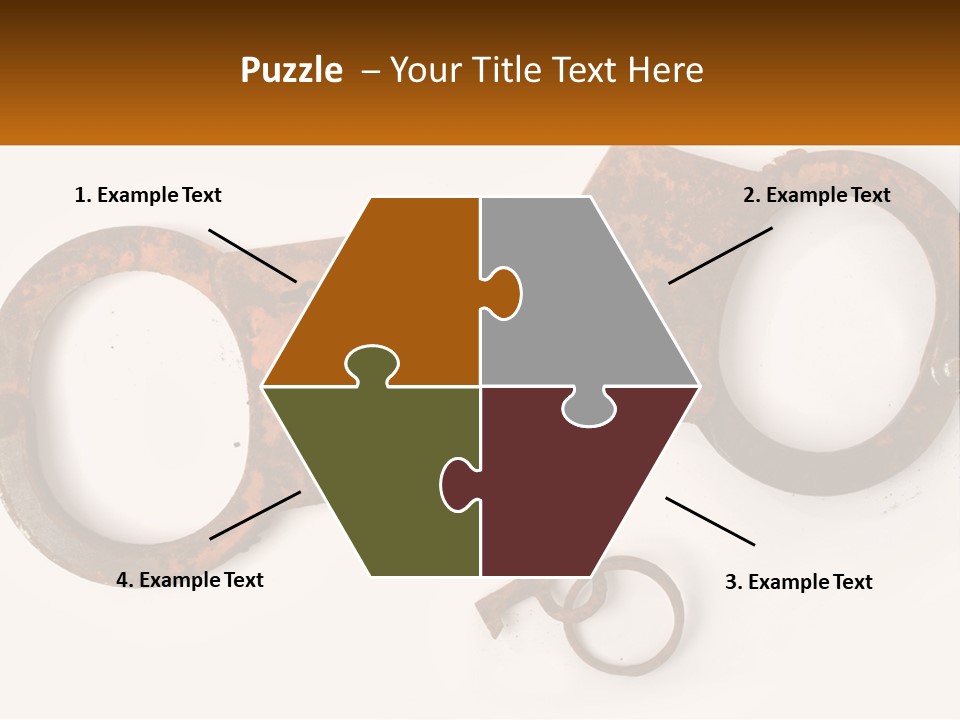 Bracelet Police Isolated PowerPoint Template