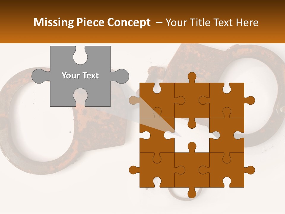 Bracelet Police Isolated PowerPoint Template