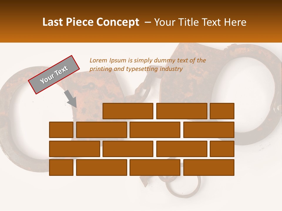 Bracelet Police Isolated PowerPoint Template