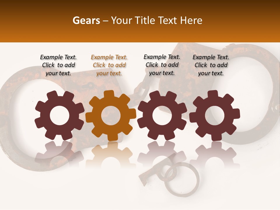 Bracelet Police Isolated PowerPoint Template