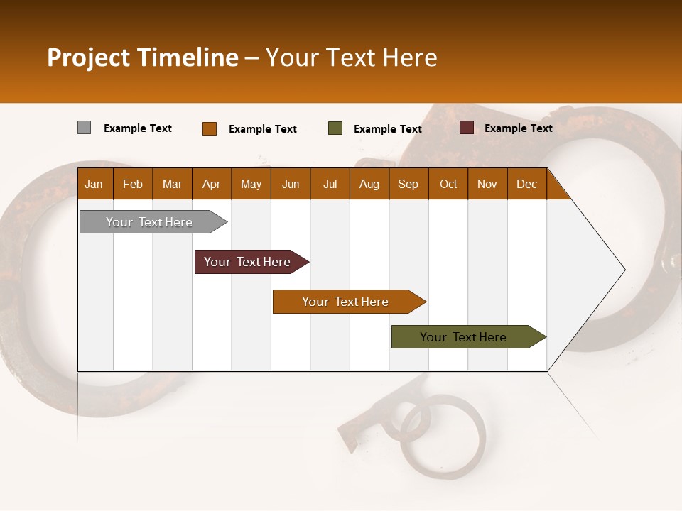 Bracelet Police Isolated PowerPoint Template