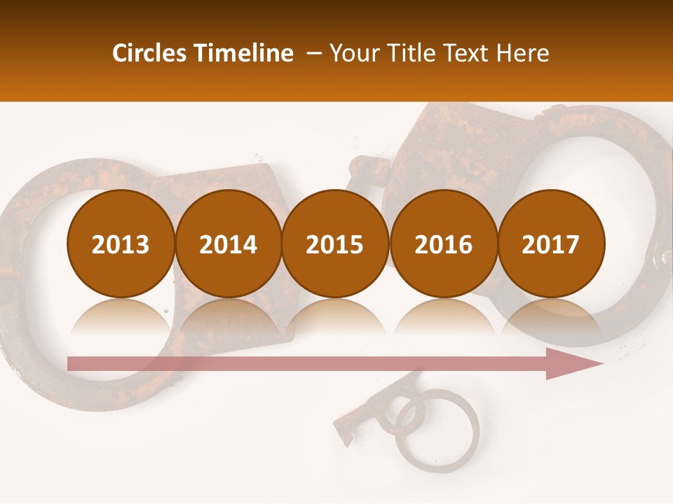 Bracelet Police Isolated PowerPoint Template