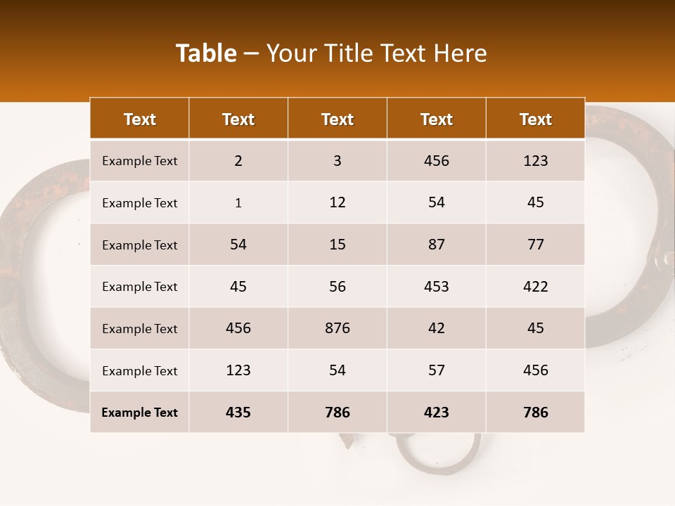 Bracelet Police Isolated PowerPoint Template