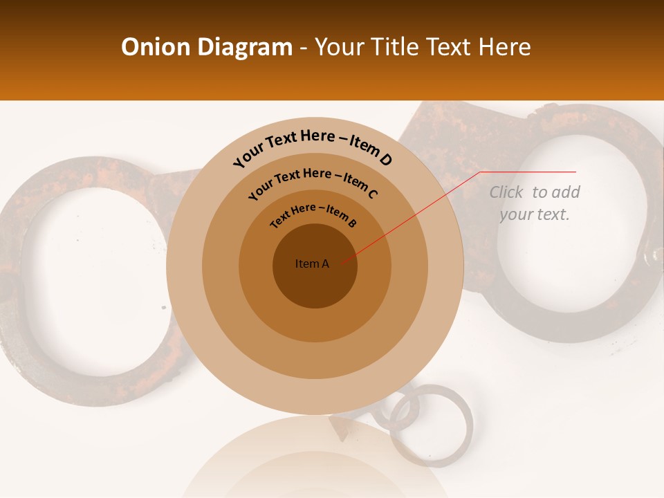 Bracelet Police Isolated PowerPoint Template