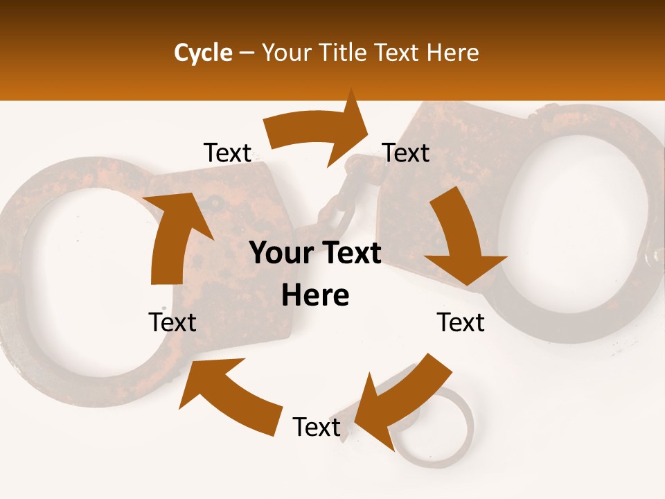 Bracelet Police Isolated PowerPoint Template