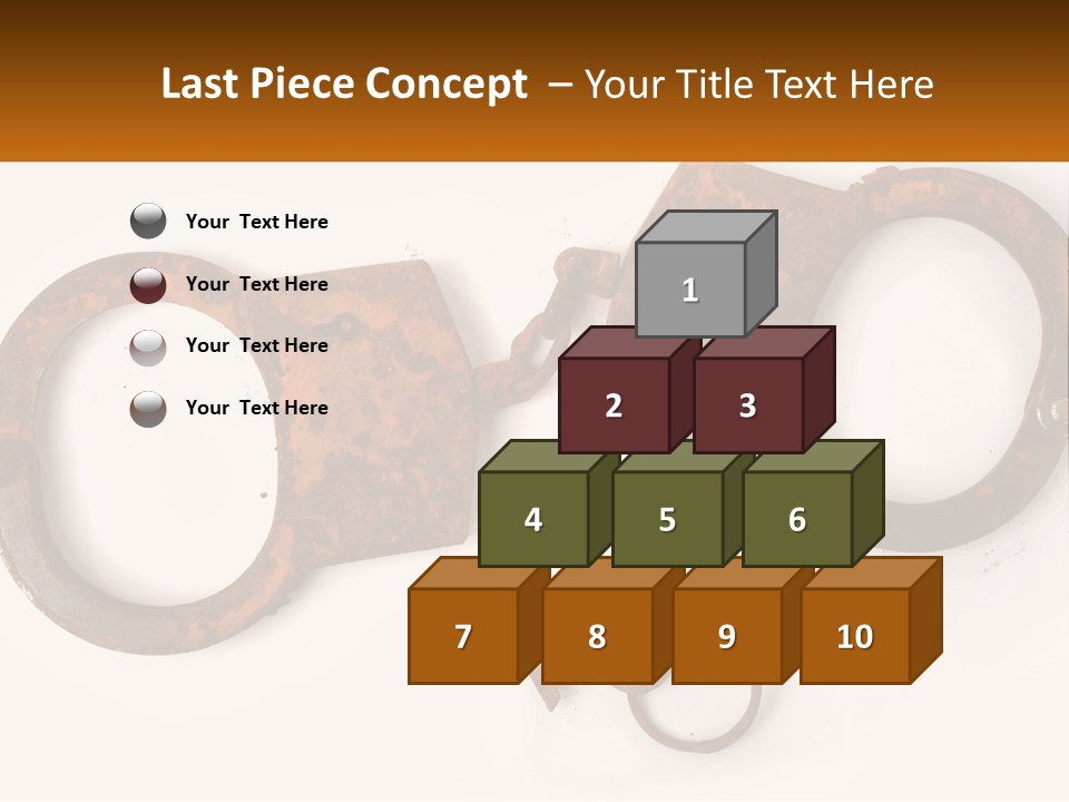 Bracelet Police Isolated PowerPoint Template