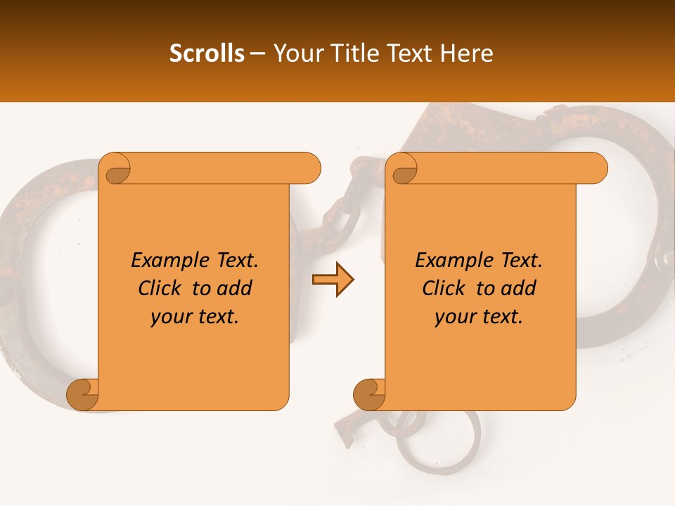 Bracelet Police Isolated PowerPoint Template