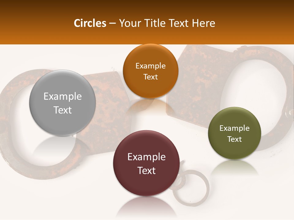 Bracelet Police Isolated PowerPoint Template