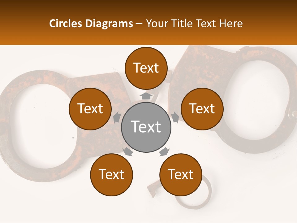 Bracelet Police Isolated PowerPoint Template