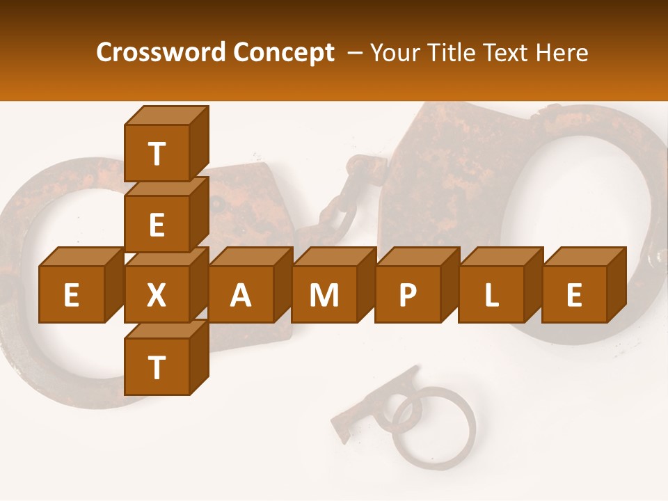 Bracelet Police Isolated PowerPoint Template