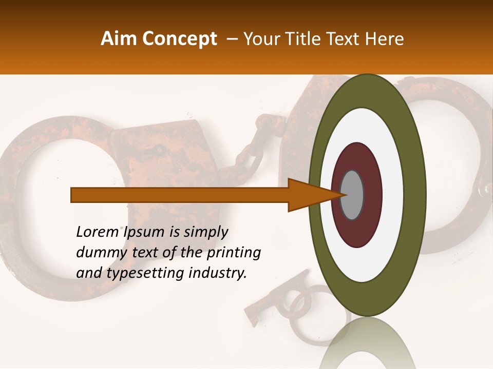 Bracelet Police Isolated PowerPoint Template