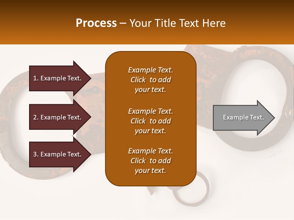 Bracelet Police Isolated PowerPoint Template