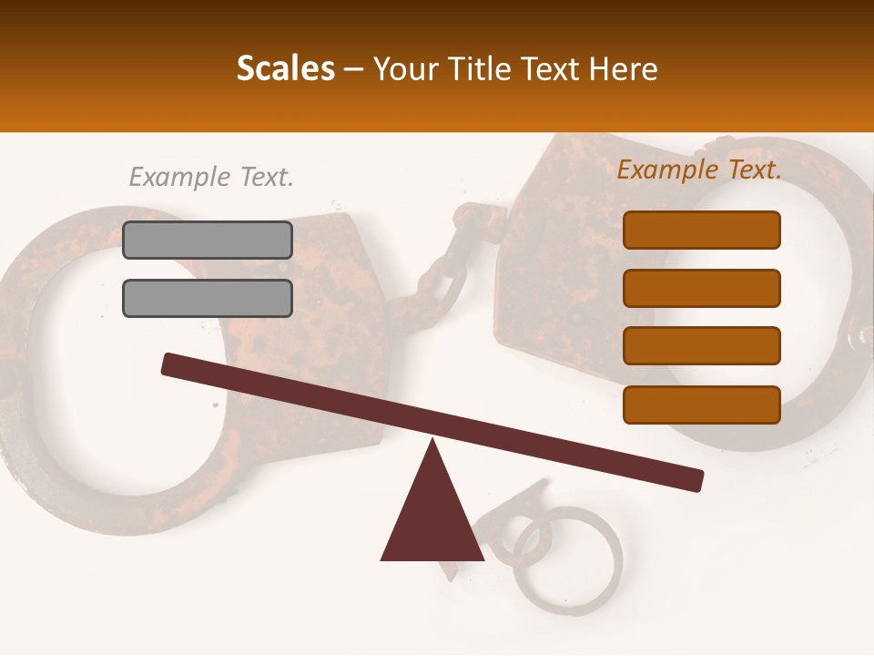 Bracelet Police Isolated PowerPoint Template