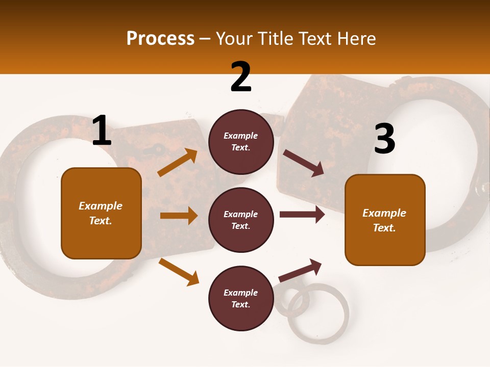 Bracelet Police Isolated PowerPoint Template