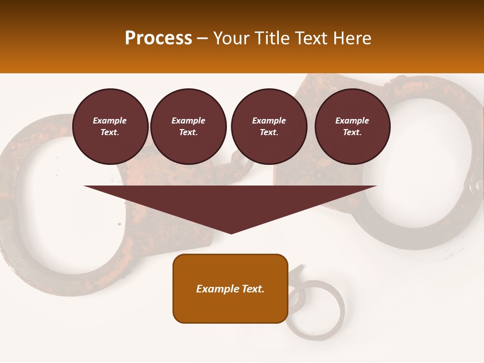 Bracelet Police Isolated PowerPoint Template