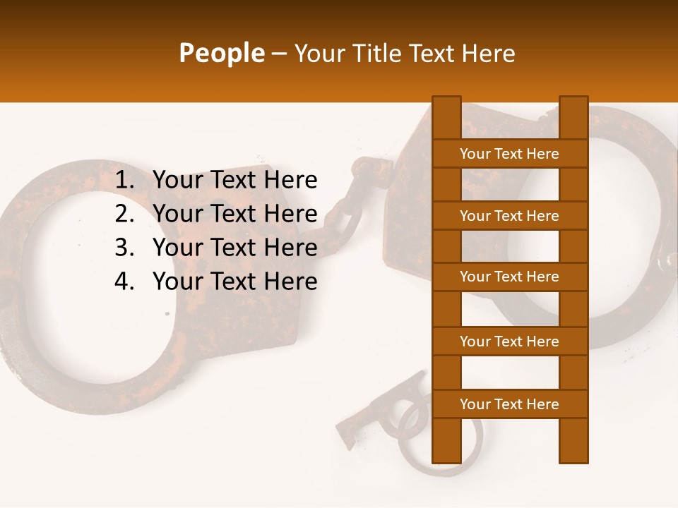 Bracelet Police Isolated PowerPoint Template