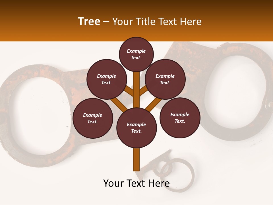 Bracelet Police Isolated PowerPoint Template