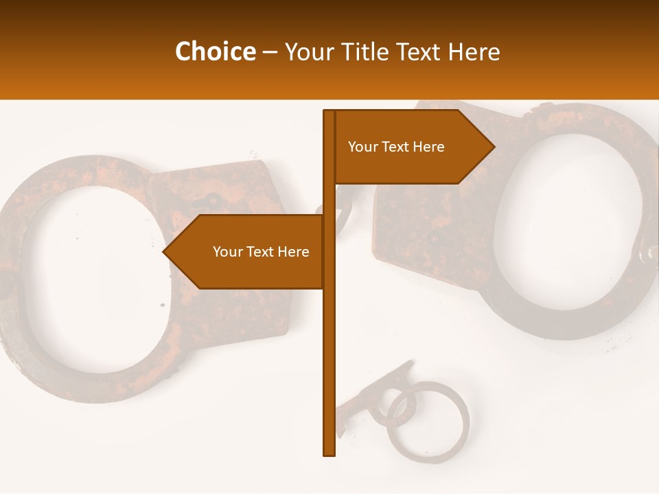 Bracelet Police Isolated PowerPoint Template