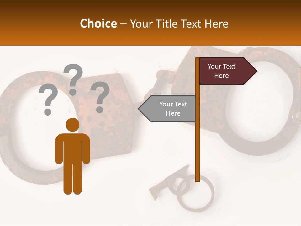 Bracelet Police Isolated PowerPoint Template