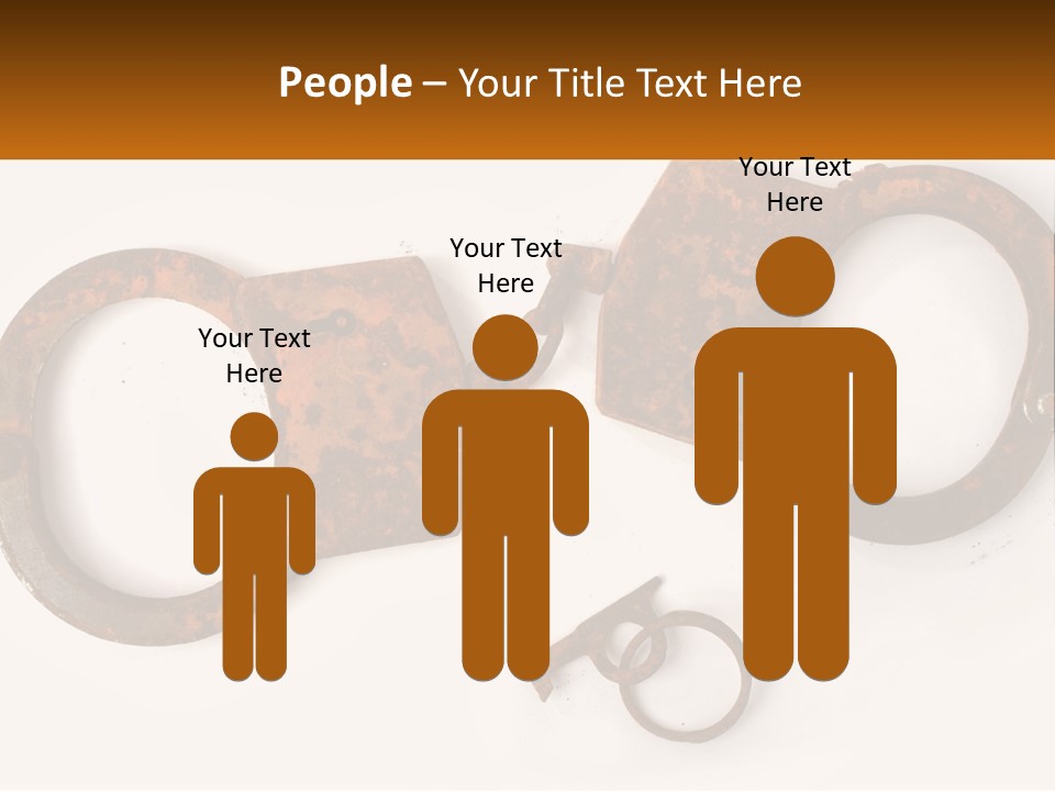 Bracelet Police Isolated PowerPoint Template