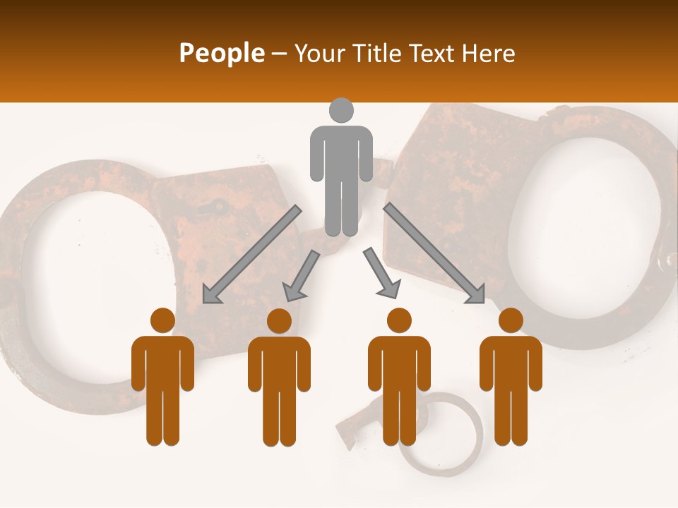 Bracelet Police Isolated PowerPoint Template