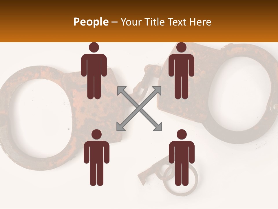Bracelet Police Isolated PowerPoint Template