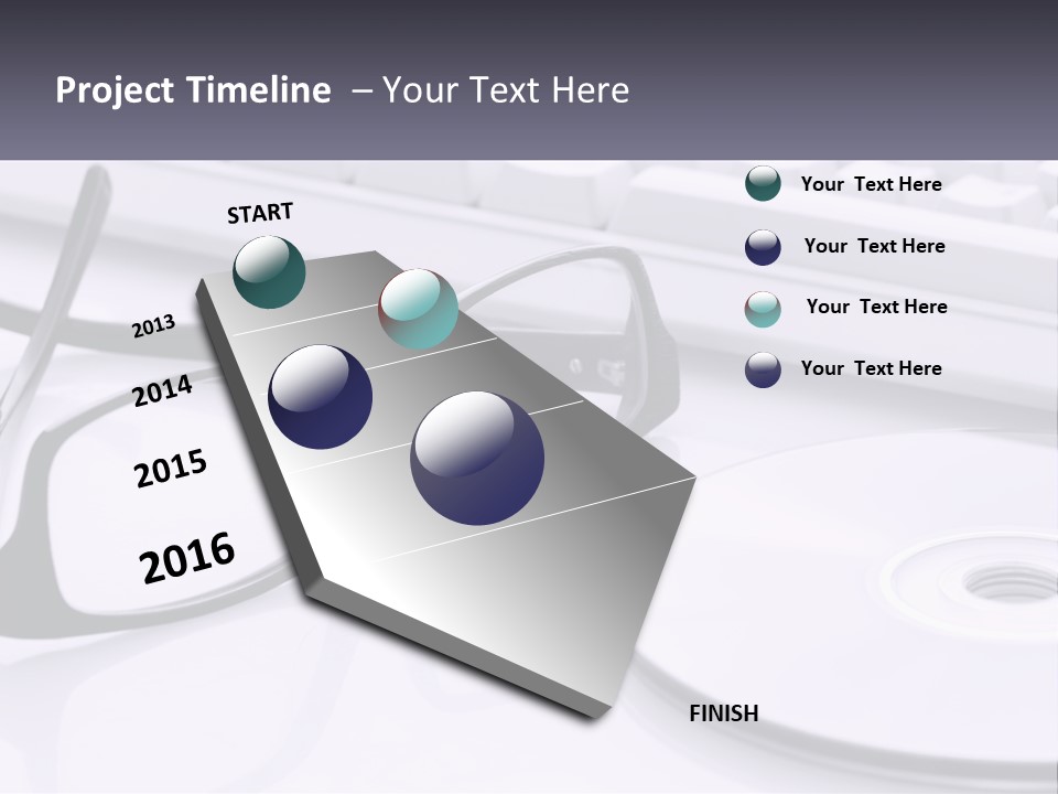 Study Education Device PowerPoint Template