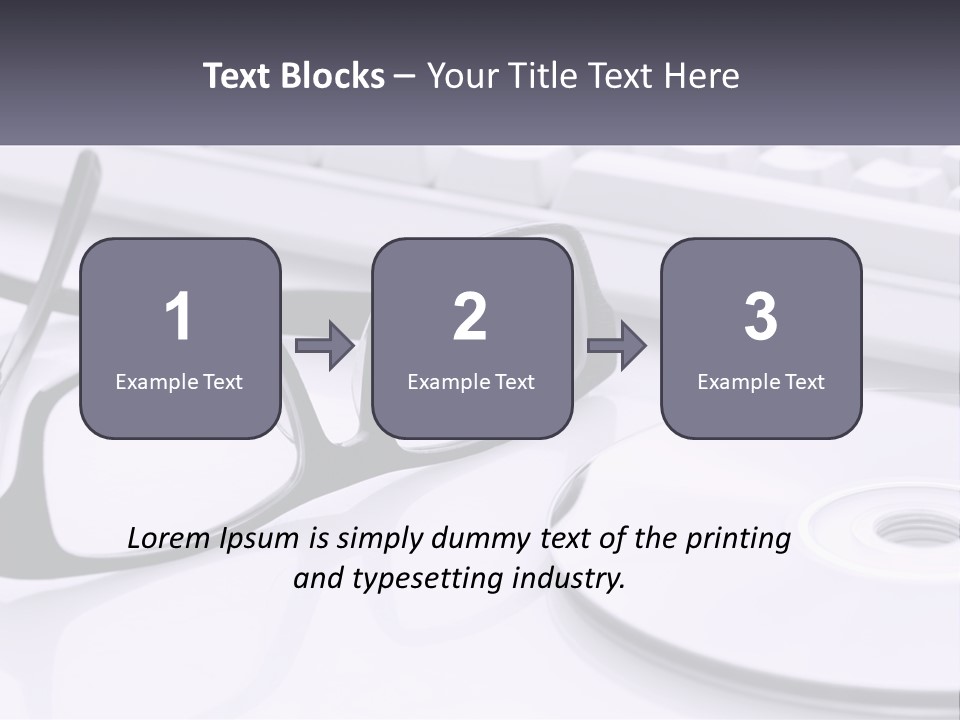 Study Education Device PowerPoint Template