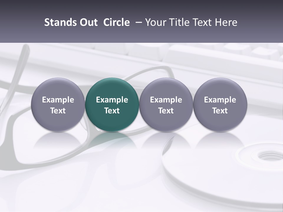 Study Education Device PowerPoint Template