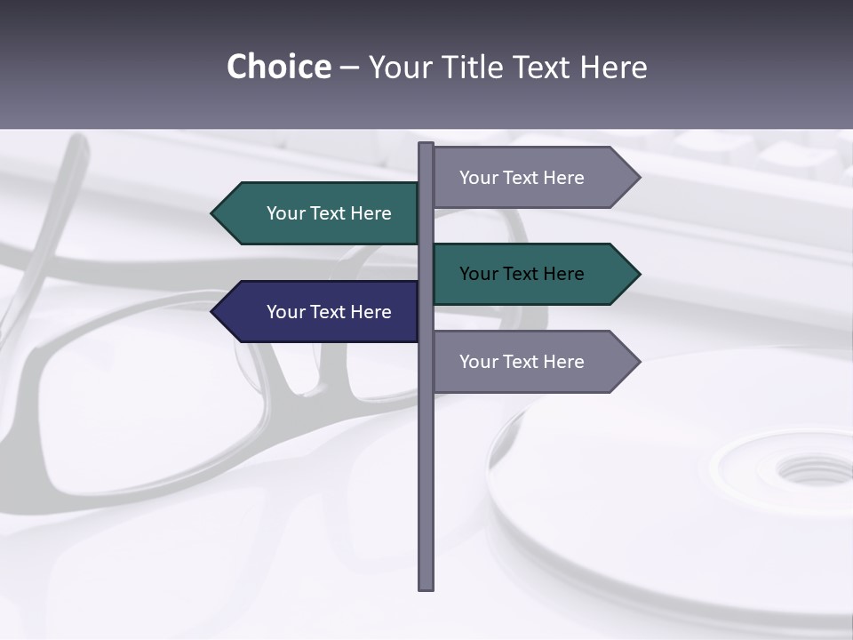 Study Education Device PowerPoint Template