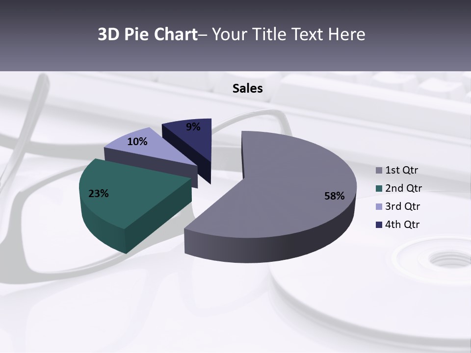 Study Education Device PowerPoint Template