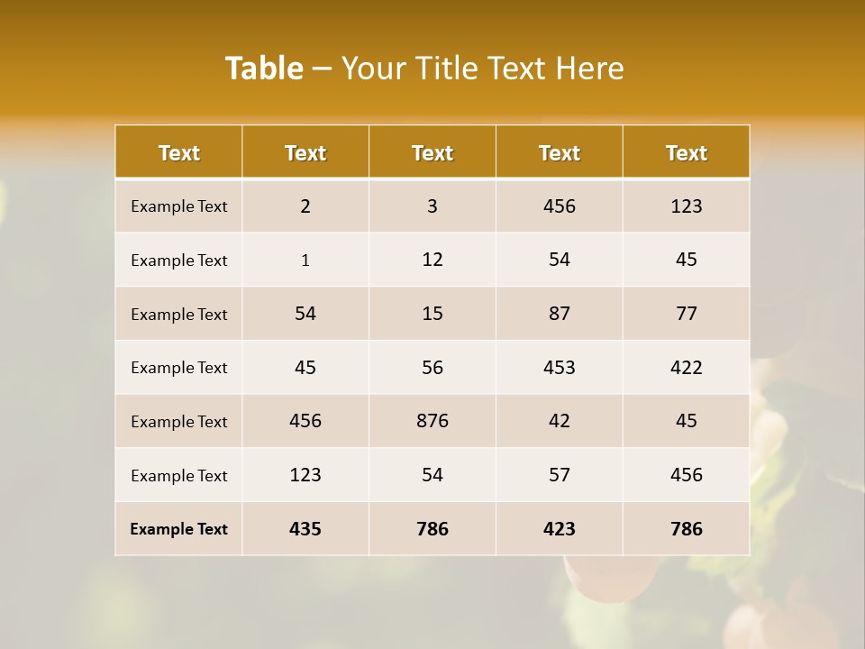 Crop White Sunlight PowerPoint Template