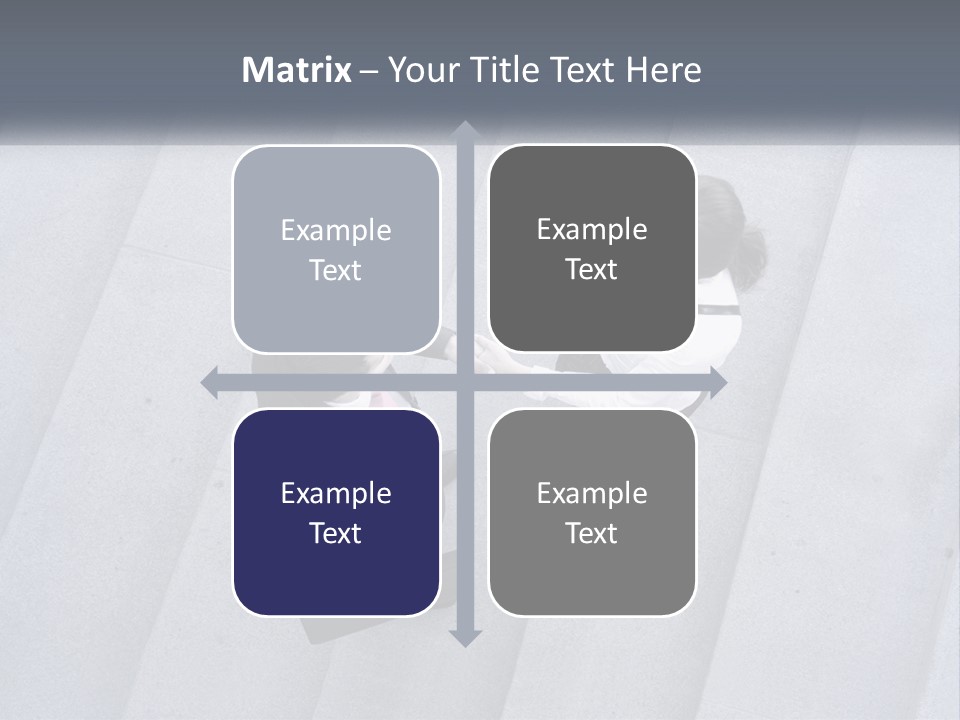 Lady Office Two PowerPoint Template