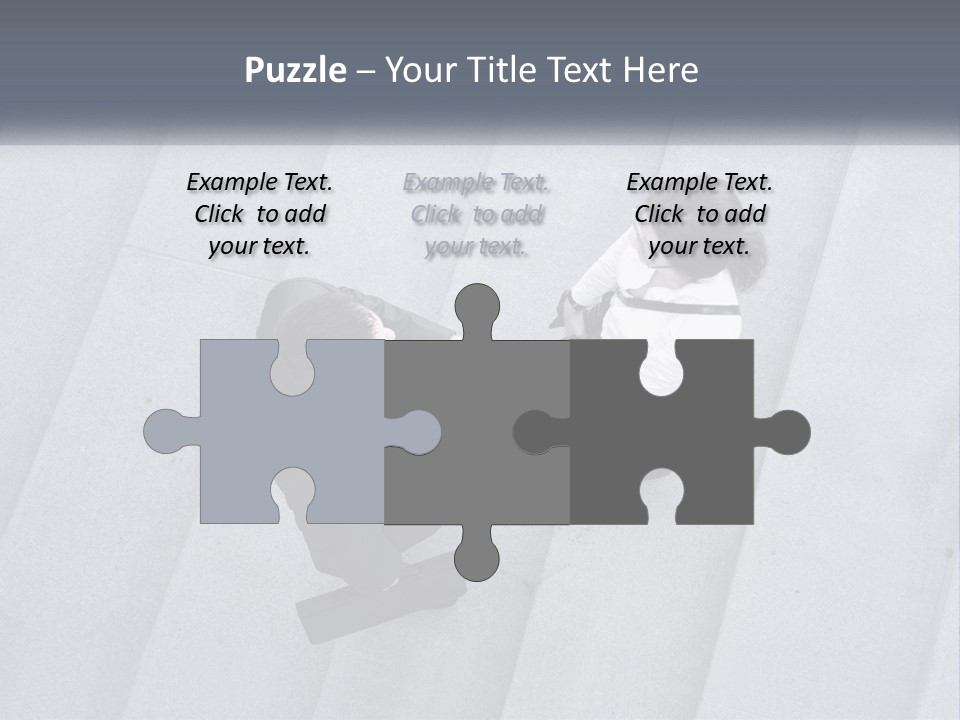 Lady Office Two PowerPoint Template