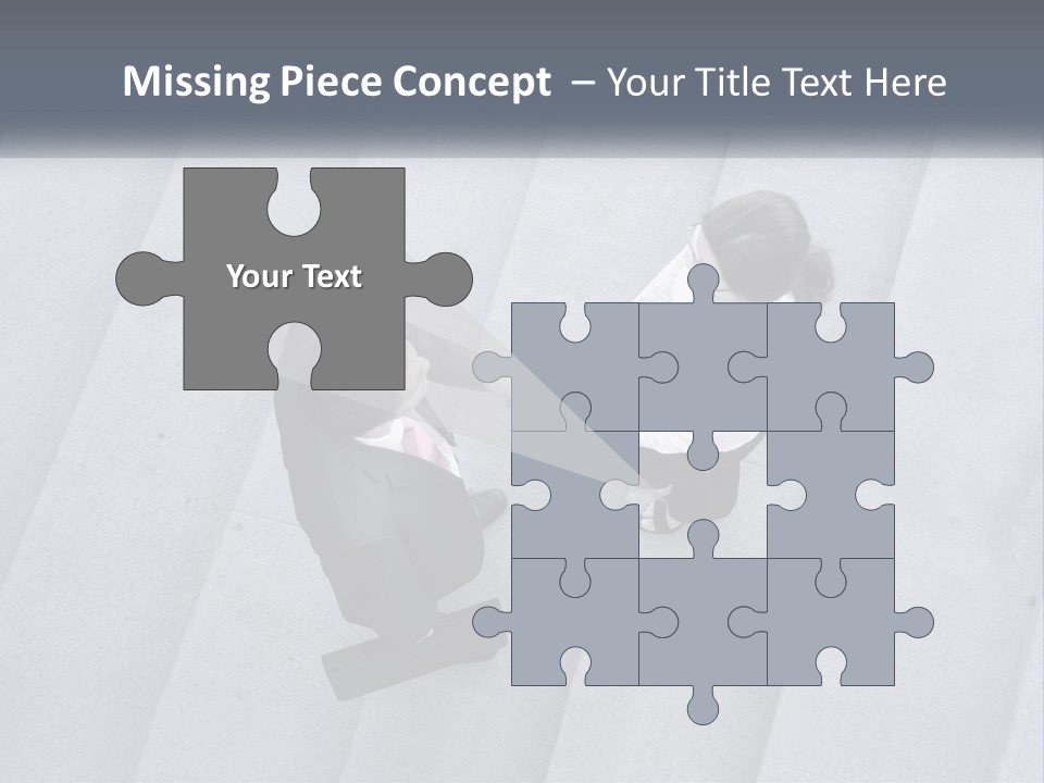 Lady Office Two PowerPoint Template