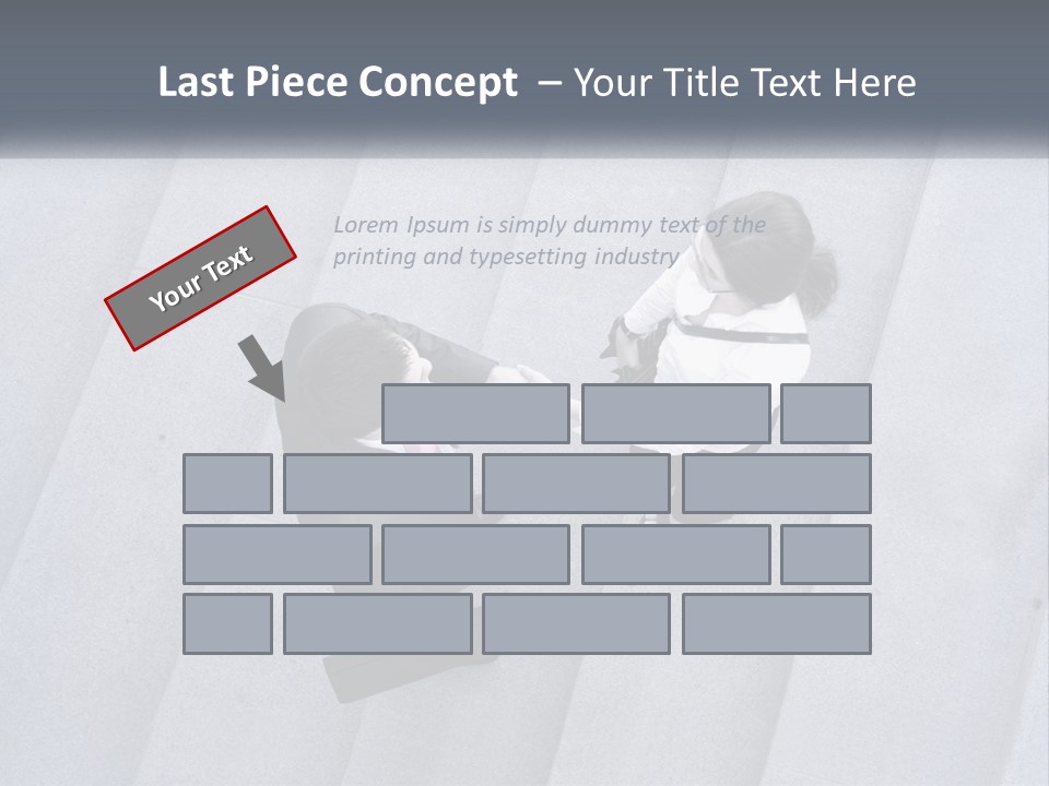 Lady Office Two PowerPoint Template