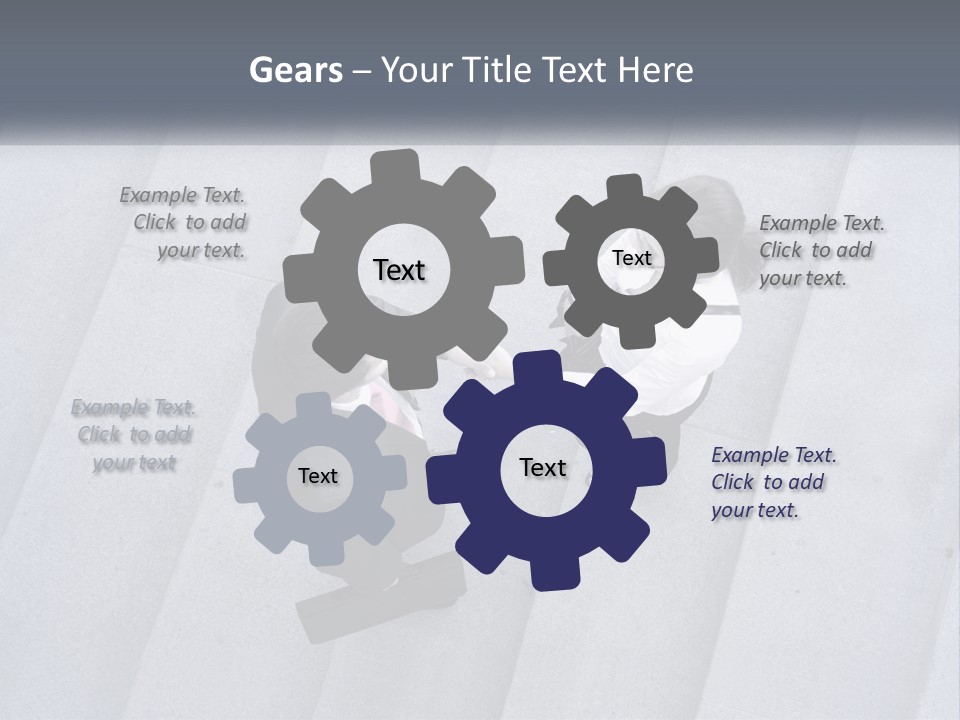 Lady Office Two PowerPoint Template