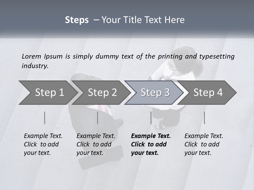 Lady Office Two PowerPoint Template