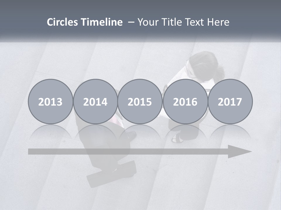 Lady Office Two PowerPoint Template