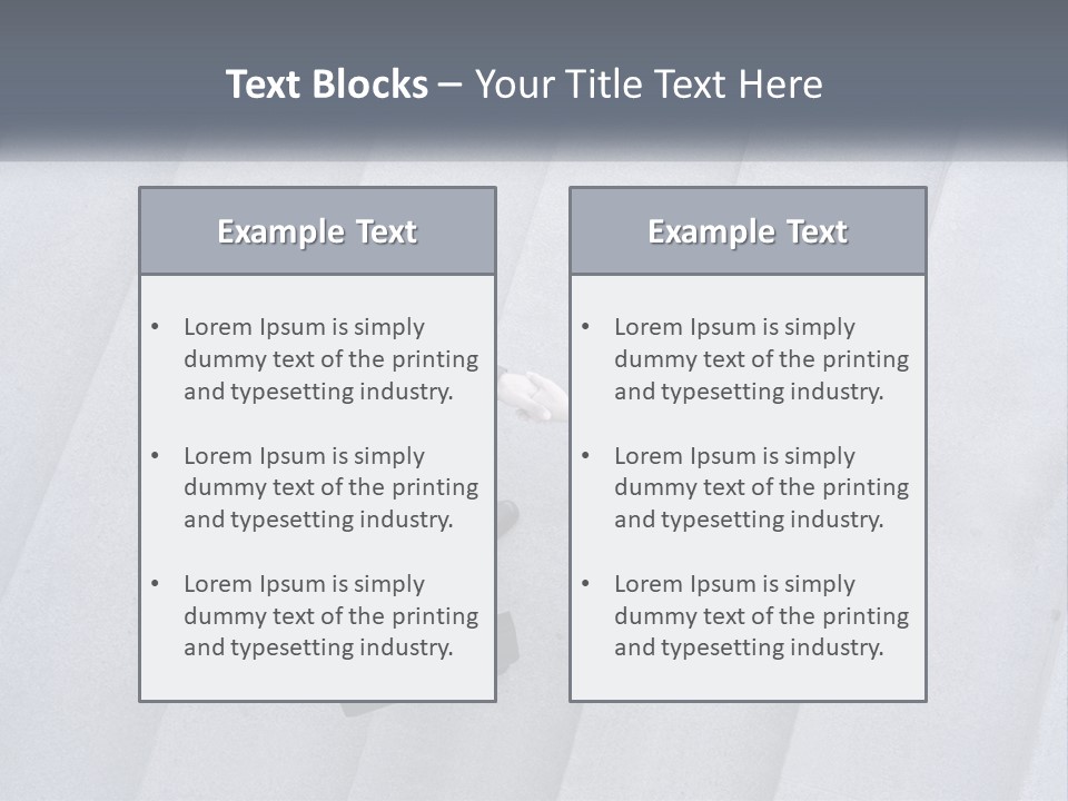 Lady Office Two PowerPoint Template