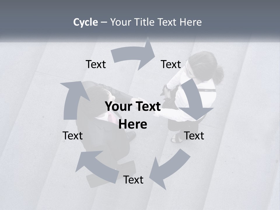 Lady Office Two PowerPoint Template