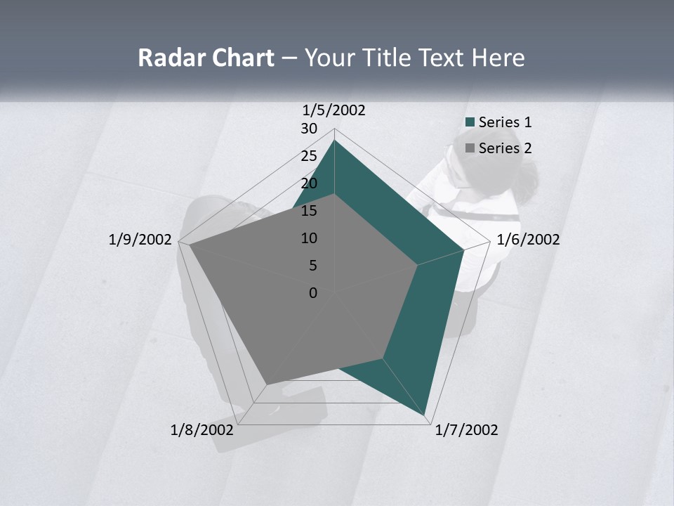 Lady Office Two PowerPoint Template