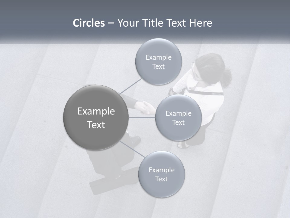 Lady Office Two PowerPoint Template