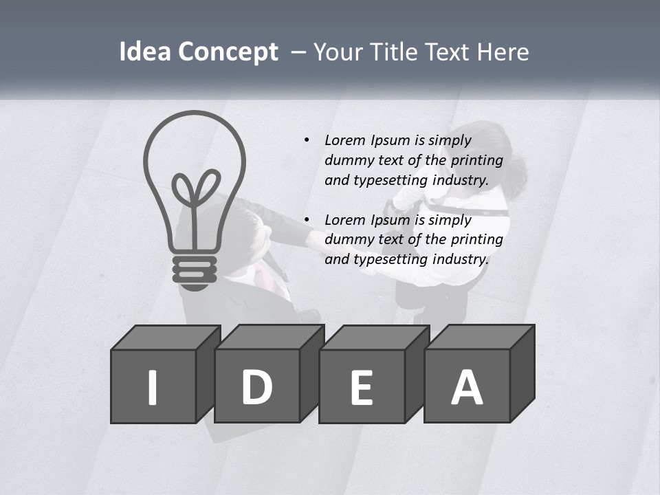 Lady Office Two PowerPoint Template