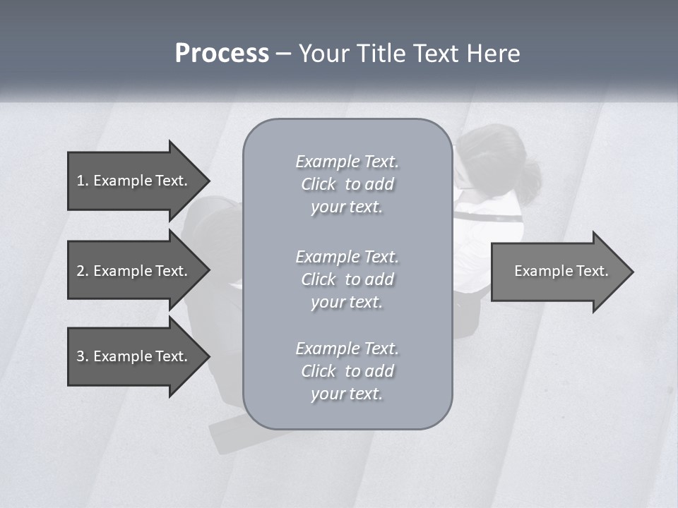 Lady Office Two PowerPoint Template