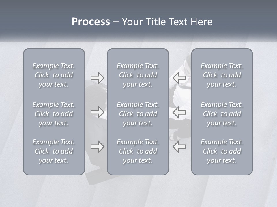 Lady Office Two PowerPoint Template