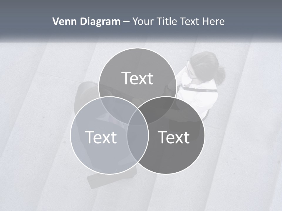 Lady Office Two PowerPoint Template